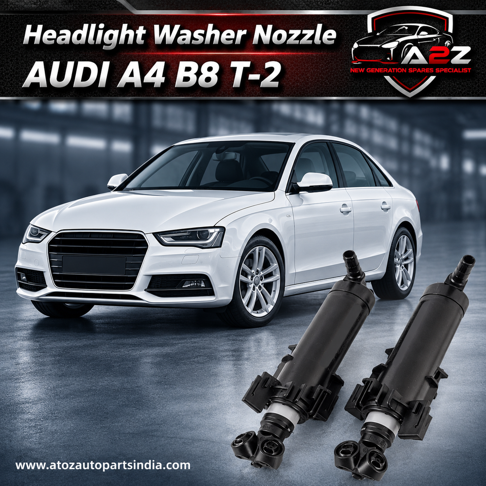 Headlight Washer Nozzle Compatible With AUDI A4 B8 T-2 Headlight Washer Nozzle Left 8K0955102D 8KD955102 & Right 8K0955101D 8K0955101 8K0955101A 8K0955101B 8KD955101