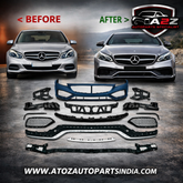 A To Z Compatible With Mercedes Benz E Class W212 Lci (2014-2016) Front Bumper Upgrade Convert To Amg E63 Amg Bumper Body Kit Gc W212-005 CC-9706 (Shipping Cost Not Included In Price)