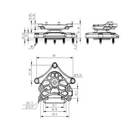 Transmission Mount 2212400518 Compatible With MERCEDES-BENZ C-CLASS W204 & E-CLASS W212