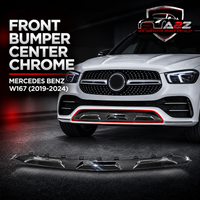 Front Bumper Center Chrome 1678855105 A1678855105 Compatible With Mercedes Benz W167 GLE (2019-2024) Tag No.602