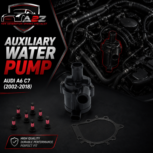 Auxiliary Water Pump WPS7003 7L0965561L Compatible With AUDI A6 C7 (4G2, 4GC) | A6 / S6, Q7 (4LB) (CONTINENTAL)