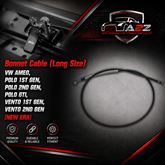 Bonnet Cable (Long Size) NEC4407(A) Compatible With VW AMEO, POLO 1ST GEN, POLO 2ND GEN, POLO GTI, VENTO 1ST GEN, VENTO 2ND GEN (NEW ERA)