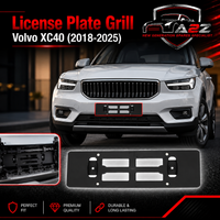 License Plate Grill 31690999 Compatible With Volvo XC40 (2018-25)