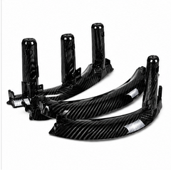 Inner Pull Handle (3PCS) (Carbon fiber) Compatible With BMW F15 X5 2014-2018 F16 X6 2014-2019