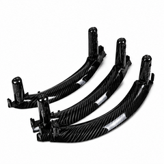 Inner Pull Handle (3PCS) (Carbon fiber) Compatible With BMW F15 X5 2014-2018 F16 X6 2014-2019