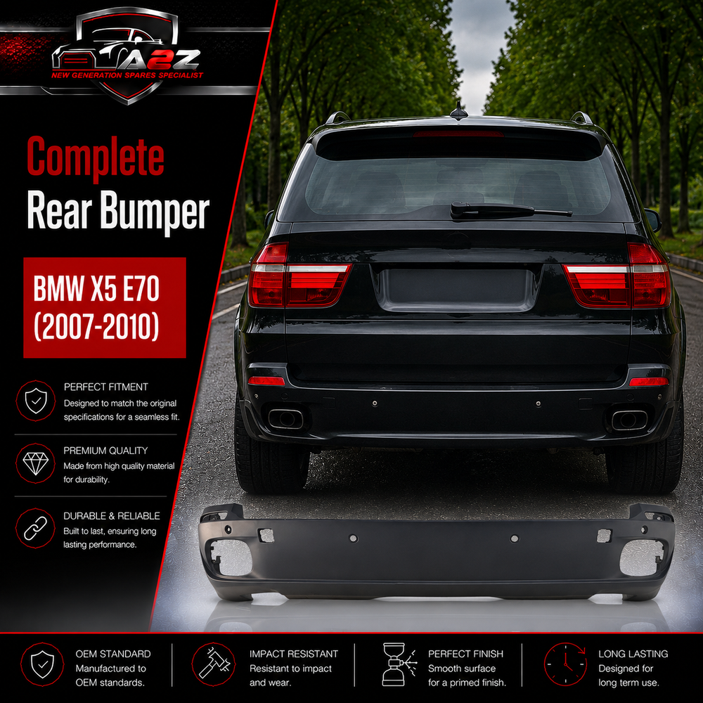 Rear Bumper 51127178280 Compatible With BMW X5 E70 2007-2010 Tag No.104