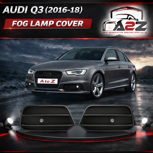 Fog Lamp Cover Left 8U0807681Q & Right 8U0807682Q Compatible With AUDI Q3 (8UB&8UG) (2016-2018) Tag No. 74