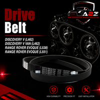 Drive Belt LR079263 Compatible With DISCOVERY V (L462) DISCOVERY V VAN (L462) RANGE ROVER EVOQUE (L538) RANGE ROVER EVOQUE (L551)