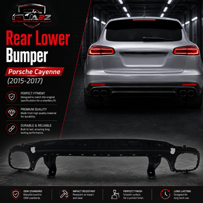 Rear Lower Bumper 95850552150 Compatible With Porsche Cayenne (2015-2017) Tag No.233