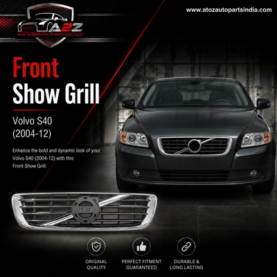 Front Show Grill 31290532 Compatible With Volvo S40 (2004-12)