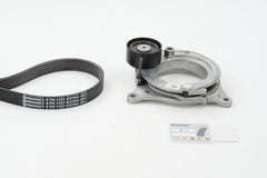 Multi Rib Belt Kit 6PK1157EXTRAK1 Compatible With BMW 3 (G20, G80, G28), 5 (G30, F90), 6 Gran Turismo (G32), X3 (G01, F97, G08) (CONTINENTAL)