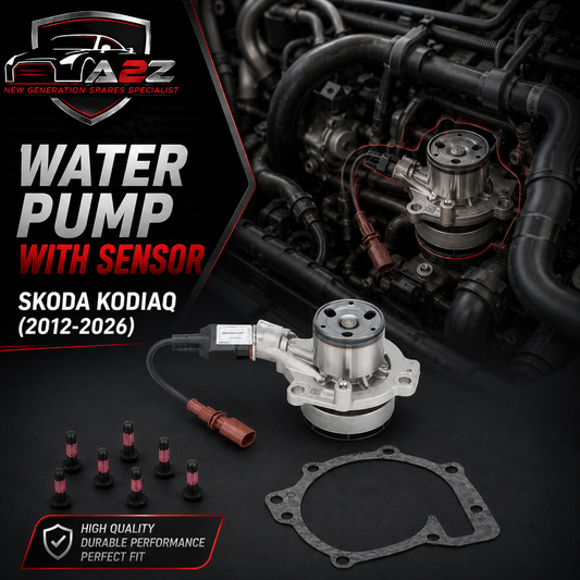 Water Pump With Sensor WP6098 04L121011 Compatible With SKODA KODIAQ I (NS6, NS7, NV7), OCTAVIA III (5E3, NL3, NR3), YETI (5L) (CONTINENTAL)