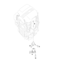 Engine Mounting Left A2132402400 Right A2132402500 Compatible With MERCEDES-BENZ E-CLASS (W213)