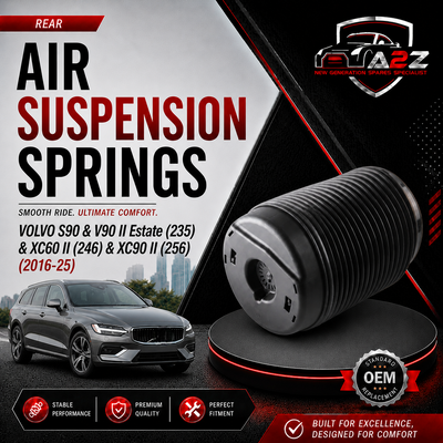Rear Air Suspension Springs Right 31387234 & Left 31387233 31451887 31476428 31360714 31476427 Compatible With VOLVO S90 &V90 II Estate (235) & XC60 II (246) & XC90 II (256)