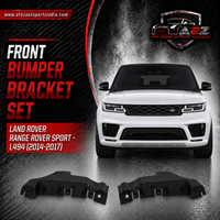 Front Bumper Bracket Right LR055883 & Left LR055884 Compatible With Land Rover Range Rover Sport - L494 (2014-2017) Tag No.3204