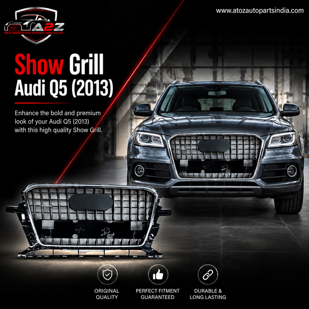 Show Grill Compatible With Audi Q5 (2013) Original 8R0853651ST94