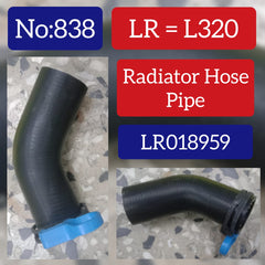 Radiator Hose Pipe LR018959 Compatible With Land Rover Range Rover Sport (L320) Tag No.838