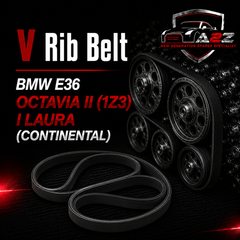 V-ribbed drive Belt 11281401157 Compatible With BMW E36