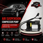 Air Suspension Compressor Pump 7P0616006H 7P0616006E 7P0698007A 7P0698007B Compatible With PORSCHE CAYENNE