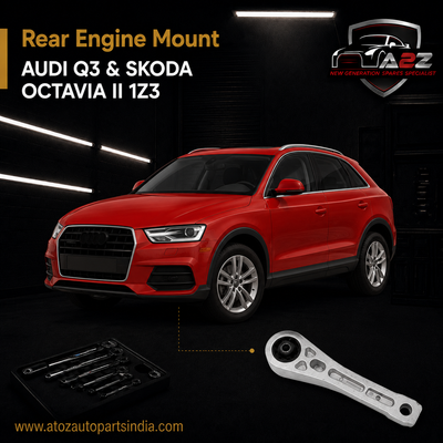 Rear Engine Mount 1K0199855AL Compatible With AUDI Q3 & SKODA OCTAVIA II 1Z3