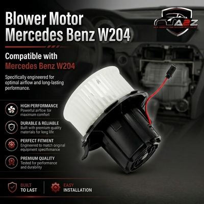 Blower Motor 2048200208 Compatible With Mercedes Benz W204
