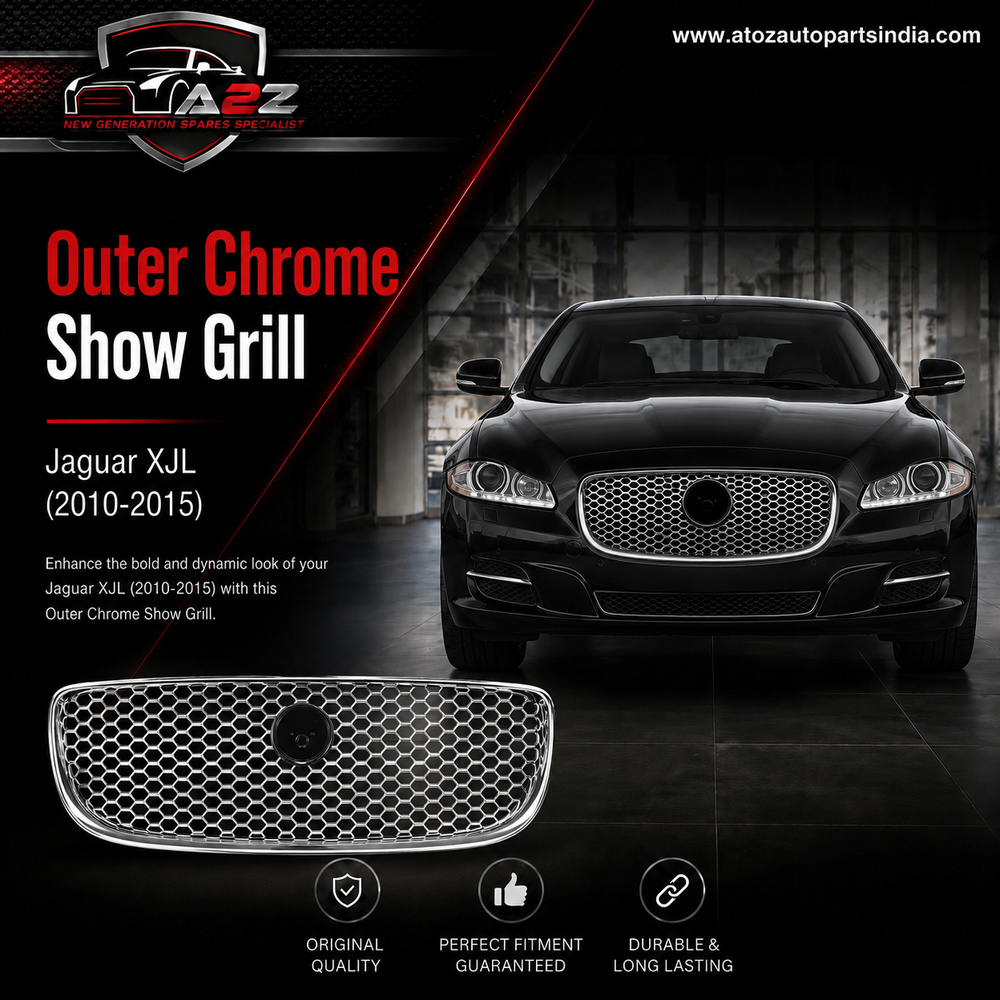 Outer Chrome Show Grill C2D230921 Compatible With Jaguar XJL (2010-2015) Tag No.42