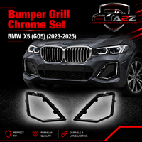 Bumper Grill Cover Chrome Set Left 51118085621 & Right 51118085622 Compatible With BMW X5 (G05) (2023-2025) Tag No.429