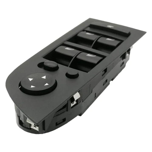 Power Window Regulator Switch for Bmw 3 black four button master control with mirror joystick replacement by A to Z Auto Parts