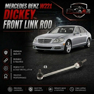 Front Sway Bar Links Stabilizer Link Kit L/R 2213201589 2213201689 Compatible With Mercedes Benz W221