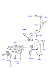 Oil Pump Seal LR011214 Compatible With LAND ROVER DISCOVERY V (L462) RANGE ROVER III (L322) RANGE ROVER IV (L405) RANGE ROVER SPORT I (L320) RANGE ROVER SPORT II (L494) RANGE ROVER VELAR (L560)