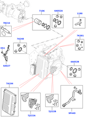 Oil Pan 501220007 LR049877 LR086162 T4A19466 Compatible With LAND ROVER DISCOVERY SPORT (L550) & RANGE ROVER EVOQUE (L538) Tag no.31