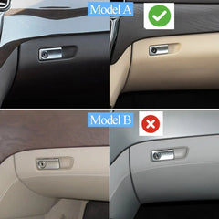 MERCEDES Benz GLS W166 T-2 Glow Box Switch Grey Chrome 1666800491 Tag-SW-108