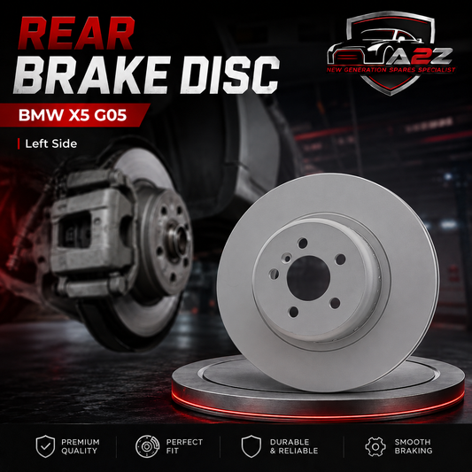 Rear Brake Disc Set 34216860927 Compatible With BMW X5 G05