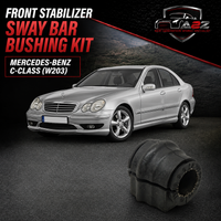 Front Stabilizer Sway Bar Bushing Kit 2033232085 A2033232085 2033230685 Compatible With MERCEDES-BENZ C-CLASS (W203)