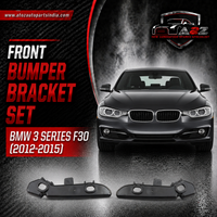 Front Bumper Bracket Right 51117279712 & Left 51117279711 Compatible With BMW 3 Series F30 (2012-2015) Tag No.1547