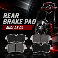 Rear Brake Pad 4G0698451A 2521401 2521402 P85117 Compatible With AUDI A8 D4