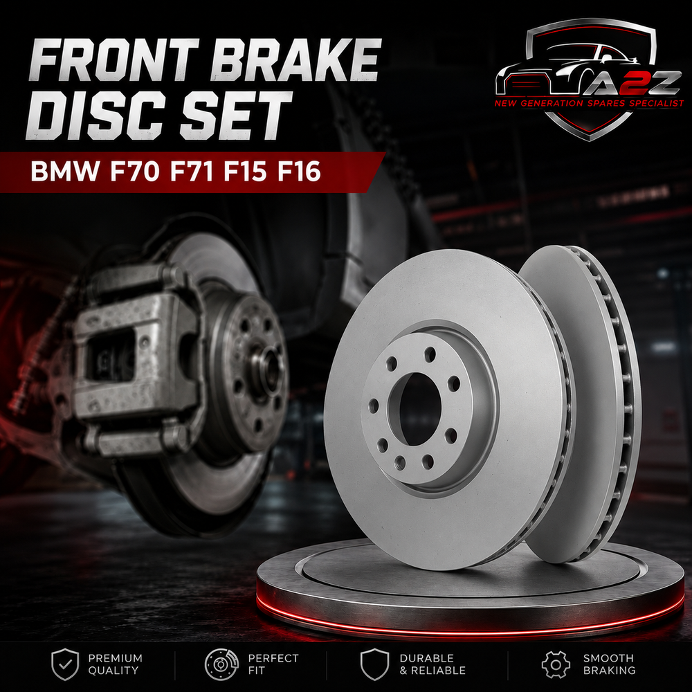Front Brake Disc Set 34116771986 Compatible With BMW F70 F71 F15 F16