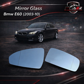 Mirror Glass Compatible With Bmw 5 Series E60 Left