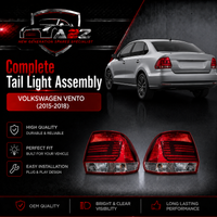 Tail Lamp 6RU945095L 6RU945096J Compatible With VOLKSWAGEN VENTO (2015-2018)