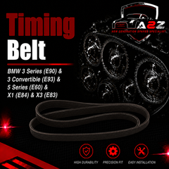 Timing Belt 6DPK1817 11287800345 Compatible With BMW 3 Series (E90) & 3 Convertible (E93) & 5 Series (E60) & X1 (E84) & X3 (E83) Tag-BEL-18