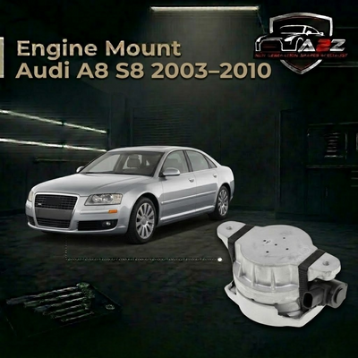 Engine Mount 4E0399151DE Compatible With Audi A8 S8 2003–2010
