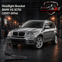 Headlight Bracket Left 51657157983 & Right 51657157984 Compatible With BMW X5 (E70) (2007-2014) Tag No.1761