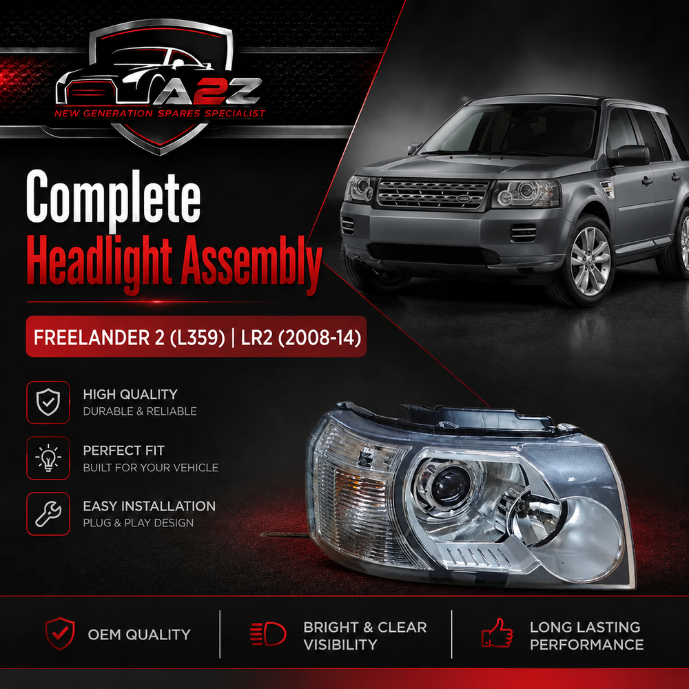 Complete Headlight Assy Right LR057292 & Left LR057303 Compatible With FREELANDER 2 (L359) | LR2 (2008-14)Tag No.11