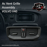 Black Ac Vent Grille Assembly Right 31281852 & Left 31281851 & Center 31284618 Compatible With VOLVO V40
