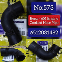 Coolant Hose 6512031482 Compatible With MERCEDES BENZ W204 W212 Tag No.573