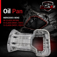 Oil Pan 2720141302 2720141602 2720142002 A2720141302 A2720141602 A2720142002 Compatible with MERCEDES-BENZ M-CLASS (W164) R-CLASS (W251, V251) S-CLASS (W221, V221) No.34