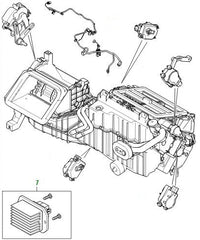 Blower Resister Motor C2Z6538 Compatible With & Jaguar XF II (X260) & XF I (X250) & For XJL & XK II Coupe (X150)