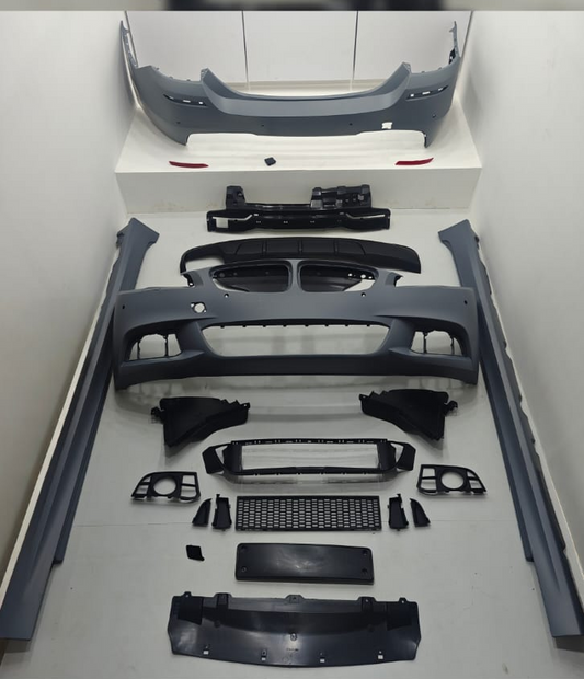 Complete Body Kit Front & Rear Both FRBK401 Compatible With BMW F10 Upgrade to BMW F10 To F10 MT