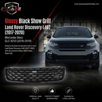 Glossy Black Show Grill LR082695 Compatible With Land Rover Discovery - L462 (2017-2020) Tag No.2
