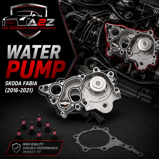 Water Pump WP6137 04E121600AG & 04E121121A & 04E121600AL & 04E121600BD & 04E121600BE & 04E121600CB & 04E121600CJ & 04E121600CS & Compatible With SKODA FABIA III (NJ3) FABIA III Estate (NJ5) KAMIQ (NW4) KAROQ (CONTINENTAL)